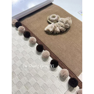 Novo estilo cortina de renda Super secreta pequena bola venda quente All-match acessórios de renda decoração doméstica