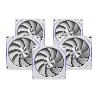 Kit Ventoinha Pichau Ventus NX, ARGB, 5x120mm, Branco, PCH-VTNX5-WH01