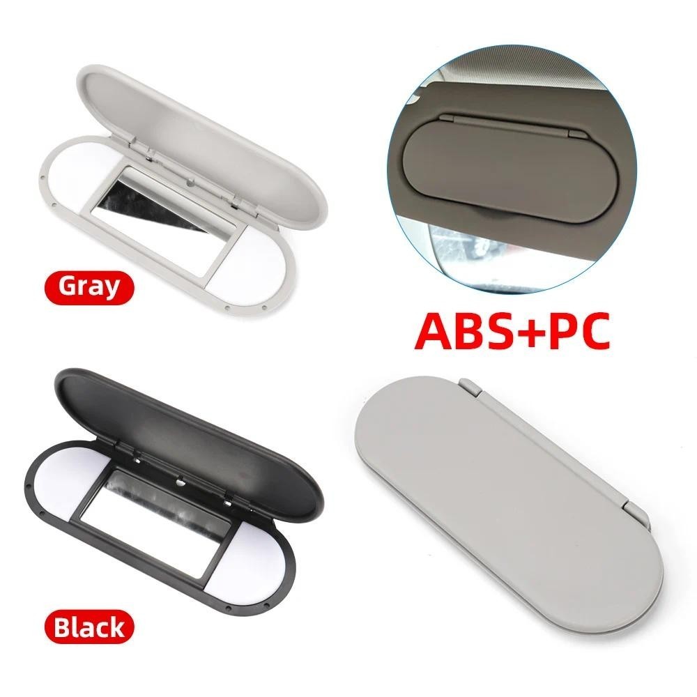 Teto Do Carro Sunvisor Viseira De Sol Espelho De Maquiagem Capa De Vidro Luz Tampa Da Lâmpada Para BMW Mini F54 F55 F56 