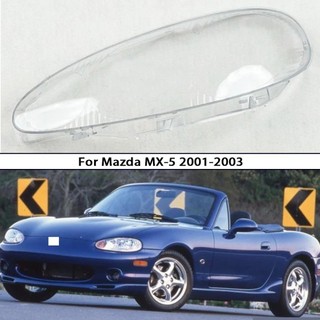 Caixa Do Farol Para Mazda MX-5 MX5 2001-2003 Lente Carro Tampa Transparente Conjunto Da Lâmpada Frontal Automática Peças