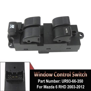 UR93-66-350 10 Pinos Frente Direita Motorista Lado Janela Interruptor Botão Levantador Para Ford Ranger 2006-2012 Mazda 