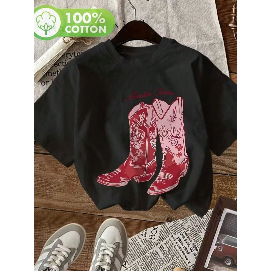 Blusa Feminina Estampada Hobby – Camiseta Casual de Verão, Moda Feminina, Estilo Moderno e Confortável