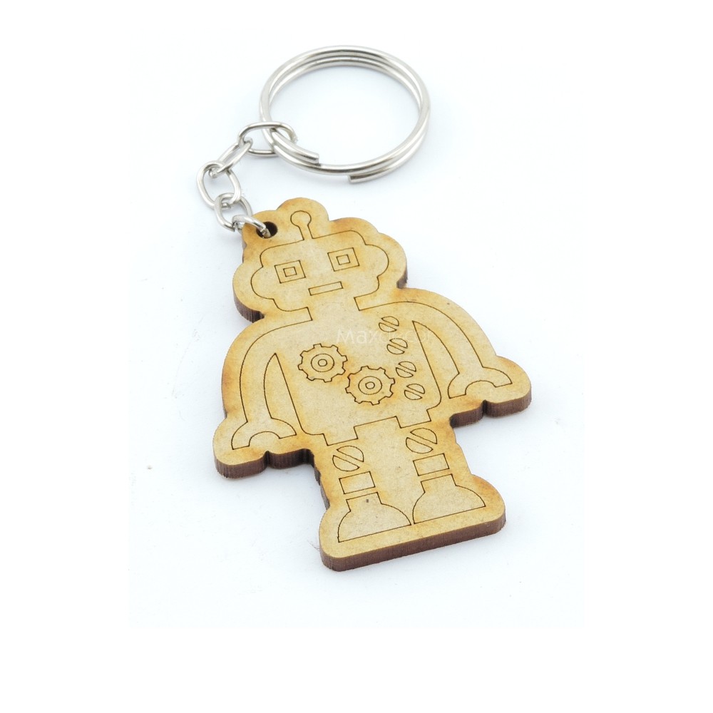 Kit Chaveiros Lembrancinhas Brinde Personalizado Infantil Robô Informática