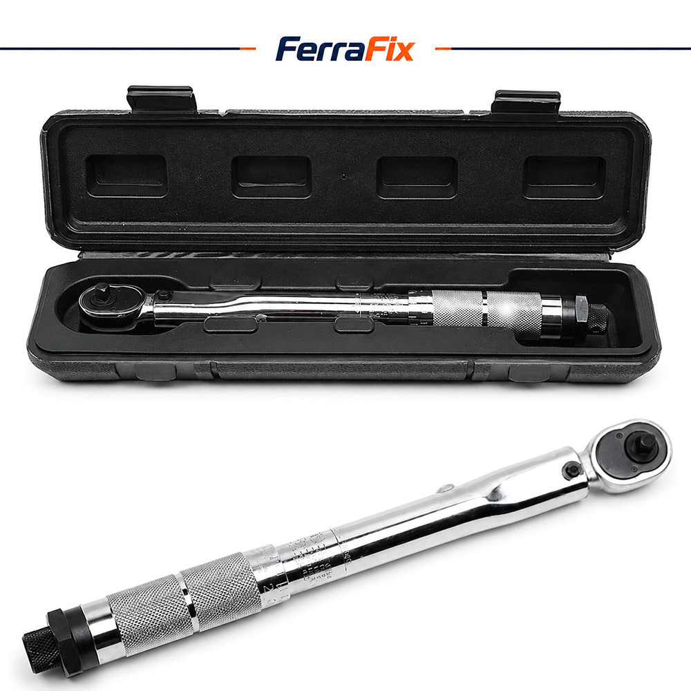 TorquíMetro de Estalo 1/2 Pol 28-210Nm AjustáVel Chave de Torque Para Rodas e ManutençãO Automotiva