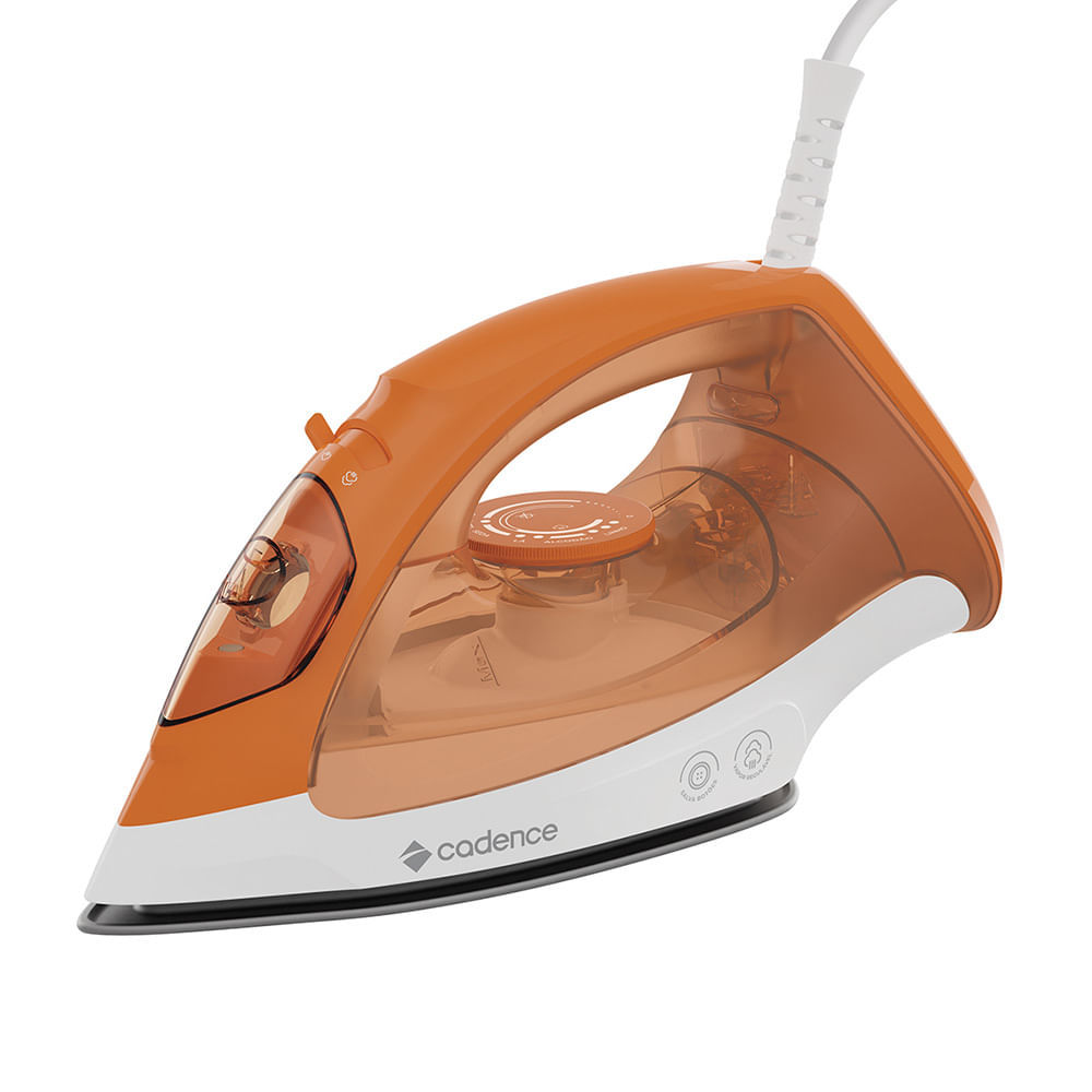 Ferro de Passar à Vapor Cadence IRO210 Laranja 127V