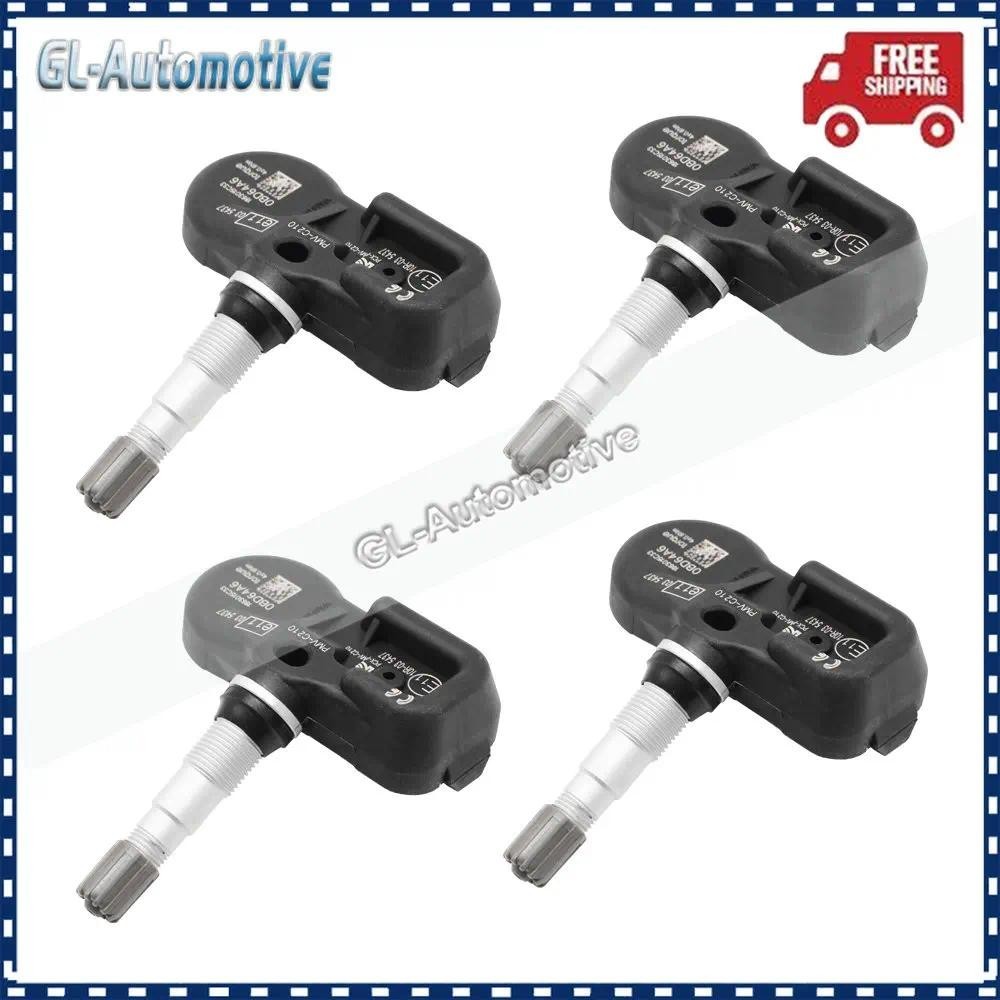 4 Pcs 42607-02030 TPMS 433MHZ Sensor De Pressão Dos Pneus Para Lexus CT ES GS GX IS LC LS LX NX RC RX Toyota Highlander 