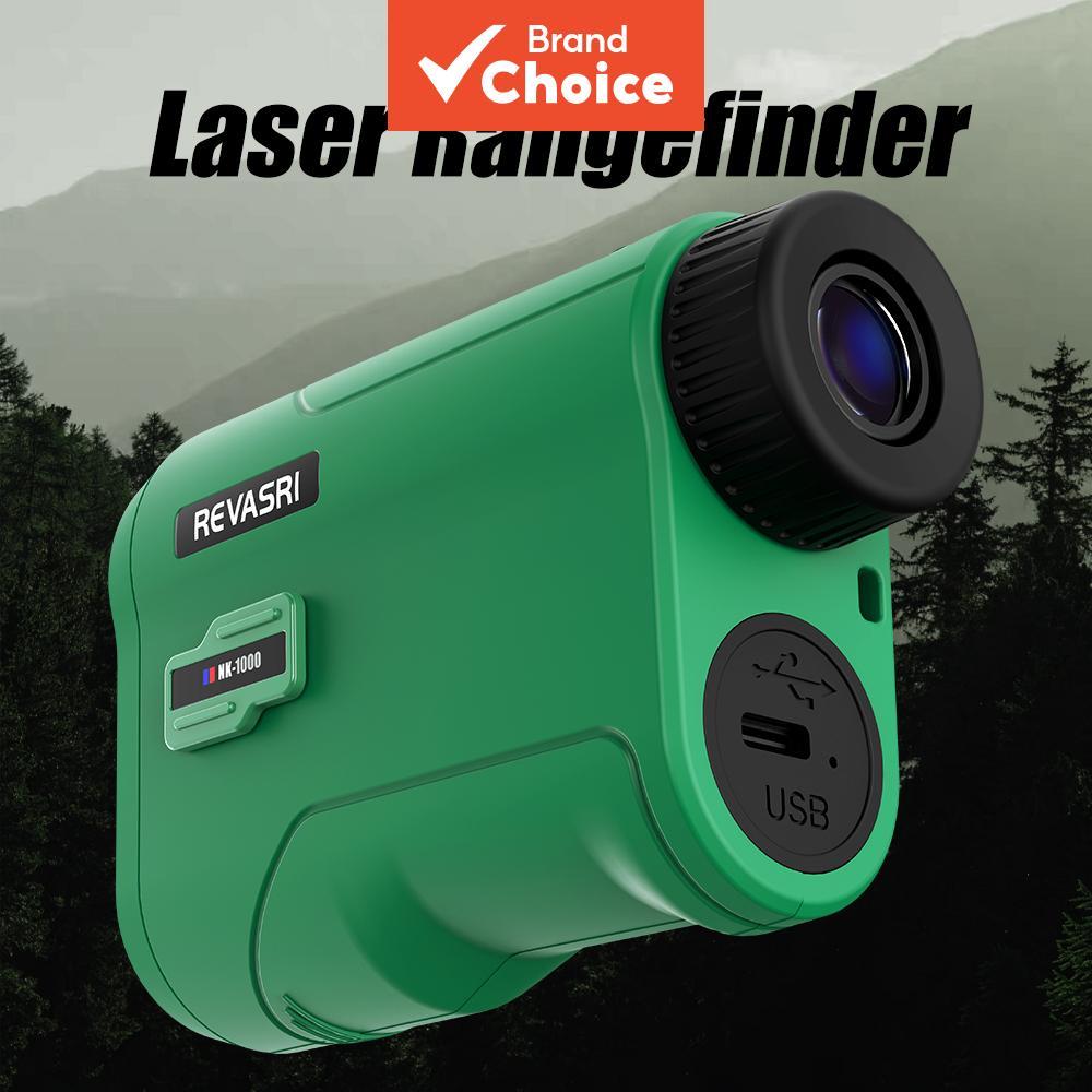 REVASRI 1000m Medidor de Distância a Laser Multifuncional com Modos de Distância e Velocidade, Durável e Leve, para