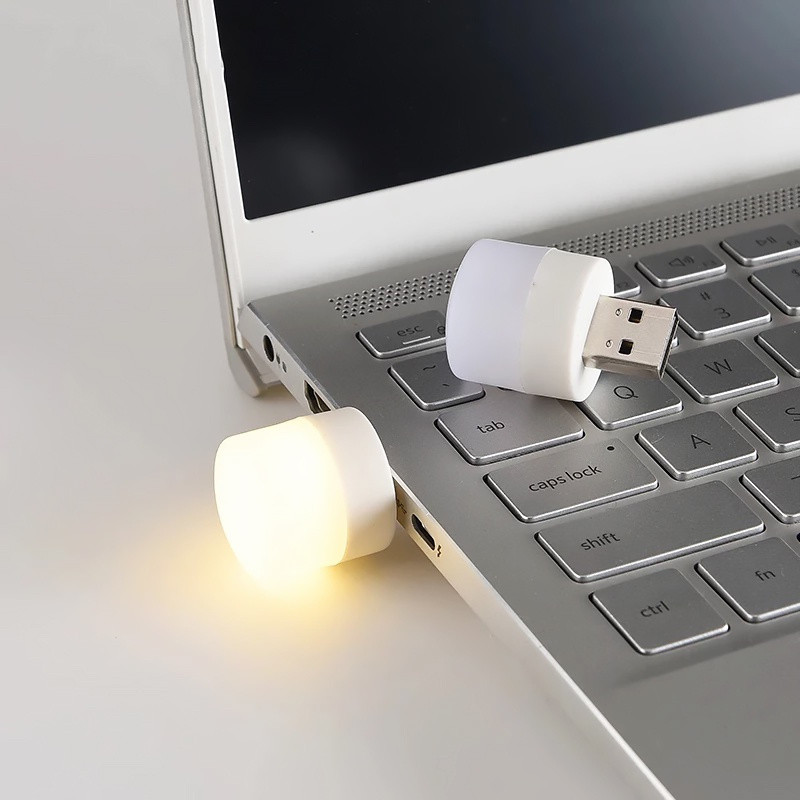 Mini USB LED Luz De Cabeceira Leitura Suave Noite Lâmpada Quarto Corredor Poupança Energia Atmosfera Iluminação Ambiente
