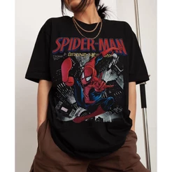 Camiseta Unissex Disney Spider Man Marvel Avengers Estampa Diversa Confortável Linda Moderna Moda