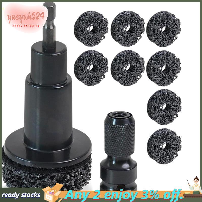Kit De Limpeza De Cubo De Roda Resurfacing Para Porcas , Carro E Caminhão Ferramenta De Manutenção Automotiva