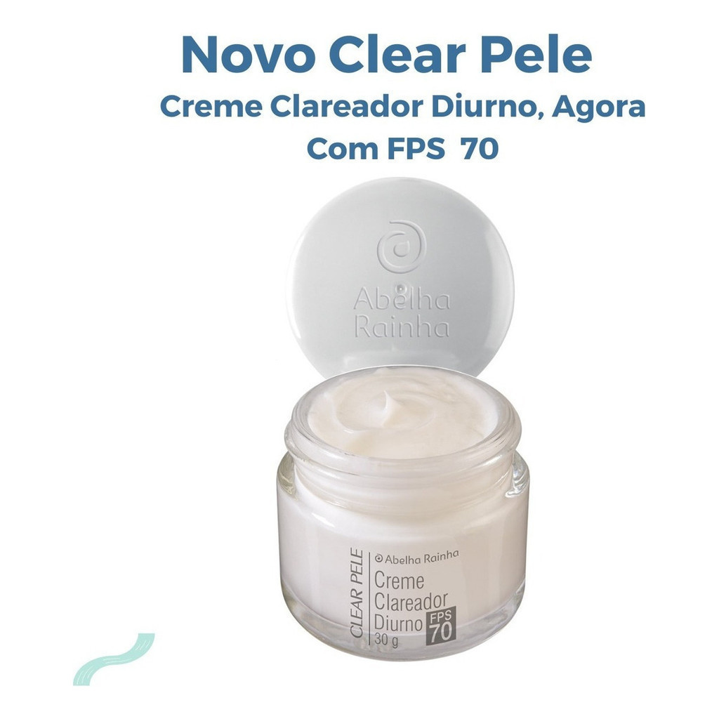 Clareador Diurno com Fator de Proteção Solar 70 Anti-Melasma
