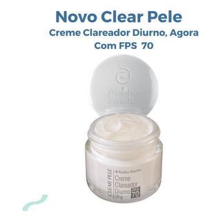 Clareador Diurno com Fator de Proteção Solar 70 Anti-Melasma