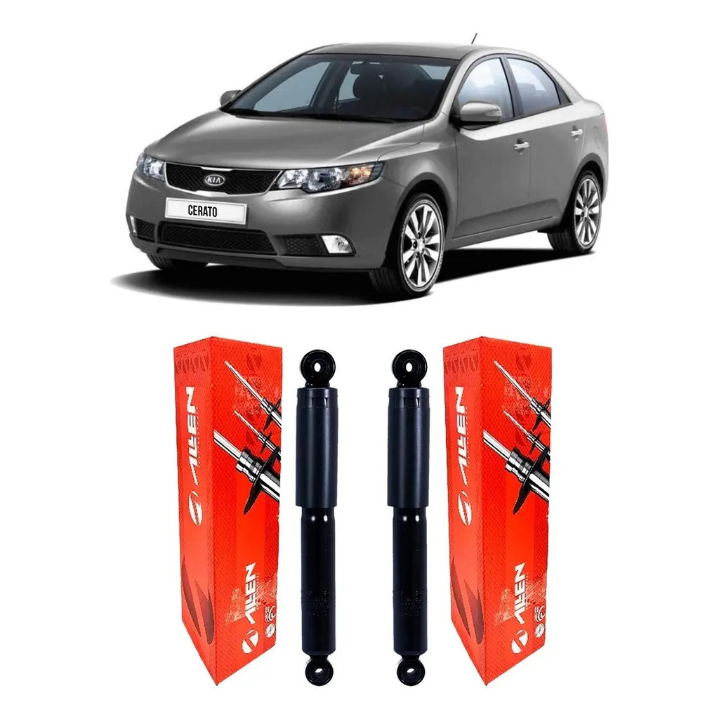 Par Amortecedor Traseiro Kia Cerato 2010 Até 2013