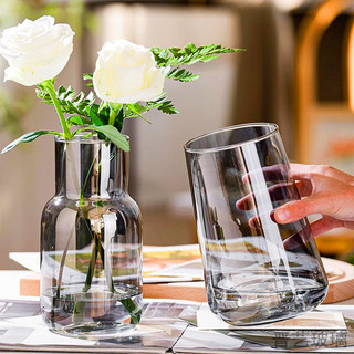 Moderno simples vidro transparente high-End sentimento vaso doméstico hidropônico sala de estar Desktop high-Val
