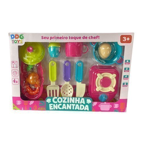 Kit Cozinha Infantil Completo Brinquedo Utensilios Simulacao Criativo Educativo