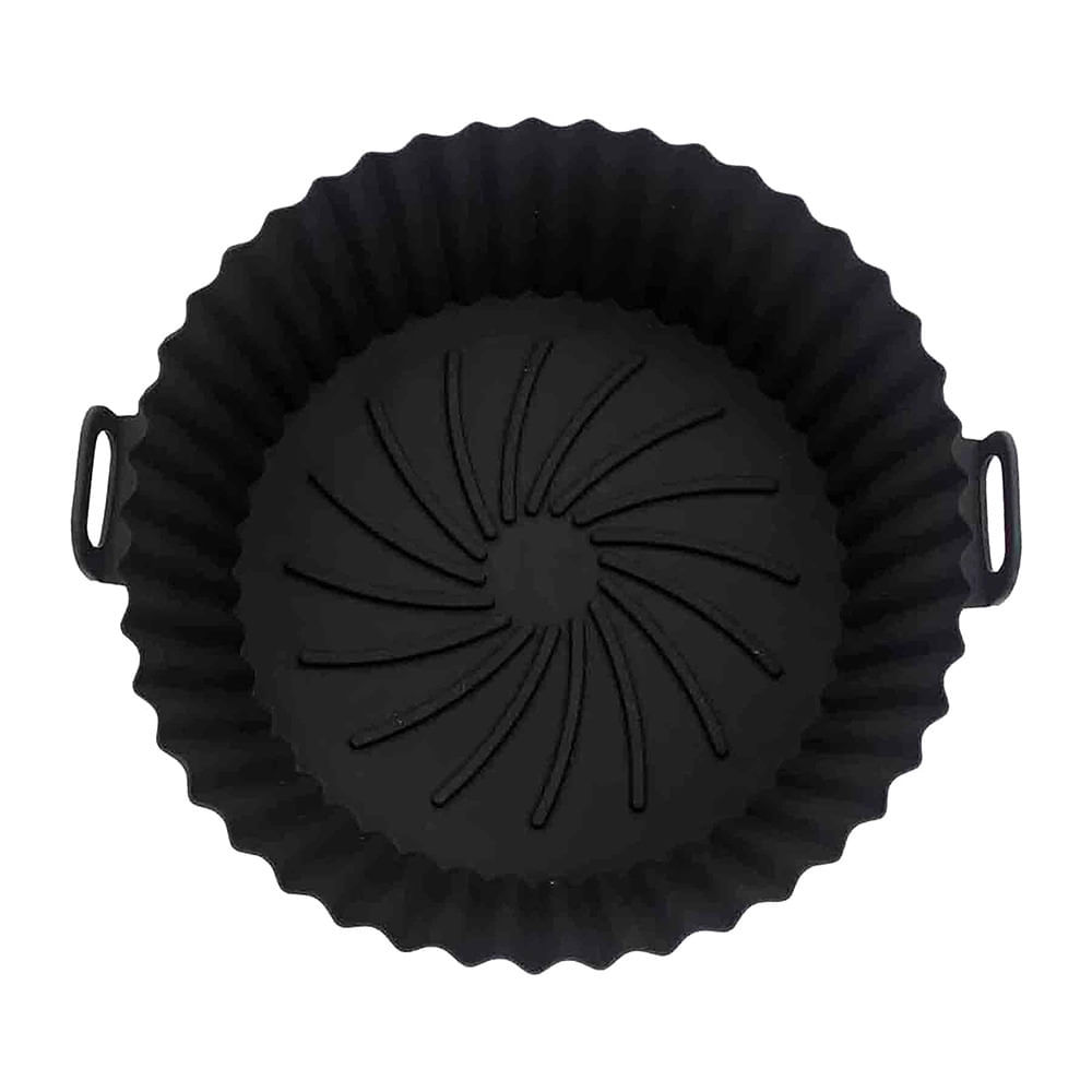 Forma para Airfryer Casita em Silicone Redonda 16cm - Item Sortido