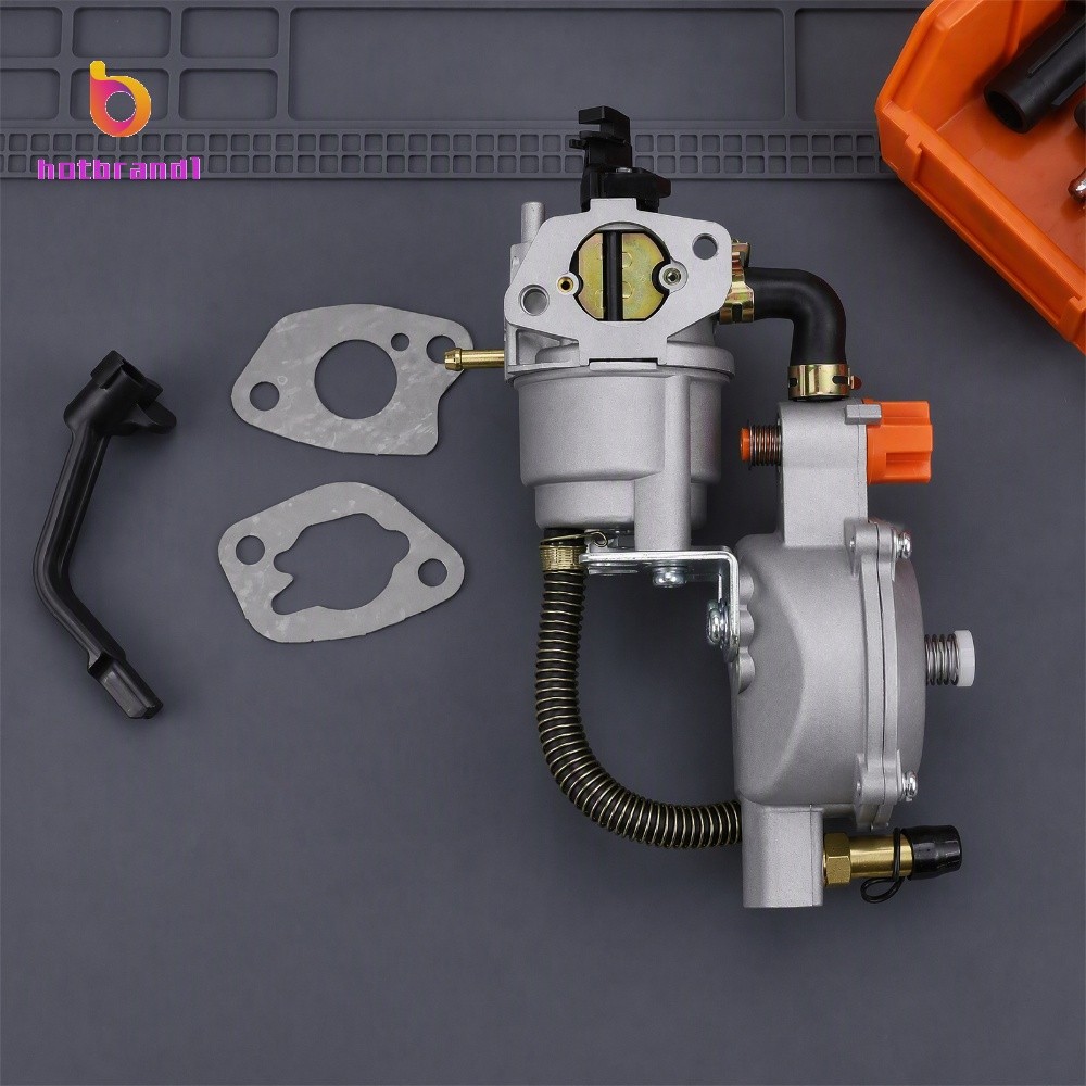 Carburador De Combustível Duplo Glp A Gasolina Para Liga De Bomba De Água Gerador 168F GX160 8HP 9HP 2KW-6.5KW