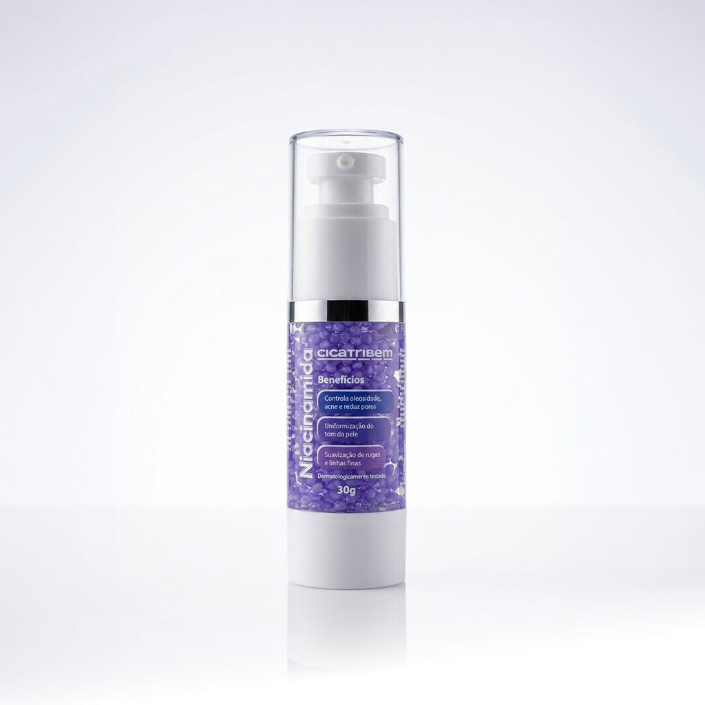 Pérolas de Colágeno Cicatribem - Sérum Facial Nanoencapsulado Preenchedor, Hidratante, Firmador e Anti-idade