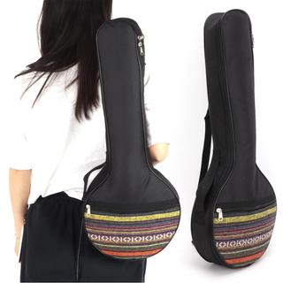 Daconovo Algodão Estilo Étnico 4 Cordas com Alça Ajustável Acessório para Banjo Pequeno