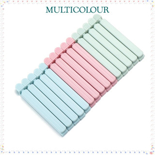 Multicolor 5 Unidades De Clipes De Comida De Plástico De Boa Qualidade Reutilizável Selador De Saco De Lanche Doméstico