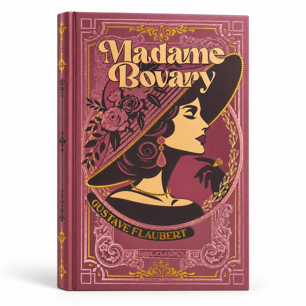 Livro Madame Bovary - Edição importada em inglês - Capa dura com r