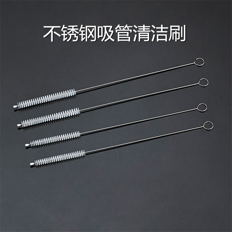 Escova de palha para garrafa de bebê, conjunto de escova de limpeza de copo de água, escova pequena para limpeza estendi