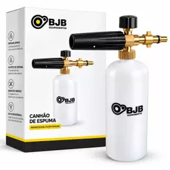 Snow Foam Canhão de Espuma 1 Litro Jato Leque Para Pistola de Lavadora Compatível com Wap Ousada Plus, Atacama 2200