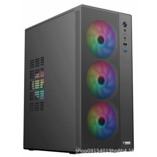 Capa de computador de montagem raposa U7 de nove caudas, telefone de mesa, mini mini capa principal pequena, alça matx, 
