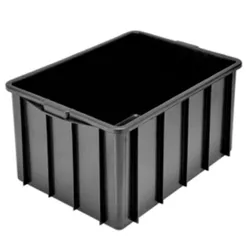 Caixa plástica 38L 54 x 36 x 27,5 cm sem tampa - Maxicaixa