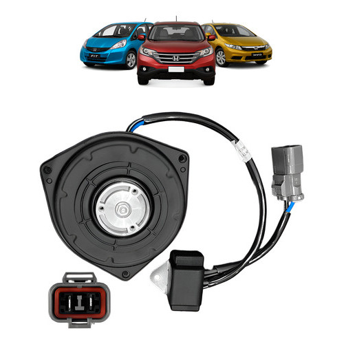 1x Motor Ventoinha Ar Condicionado Civic 2007 2008 09