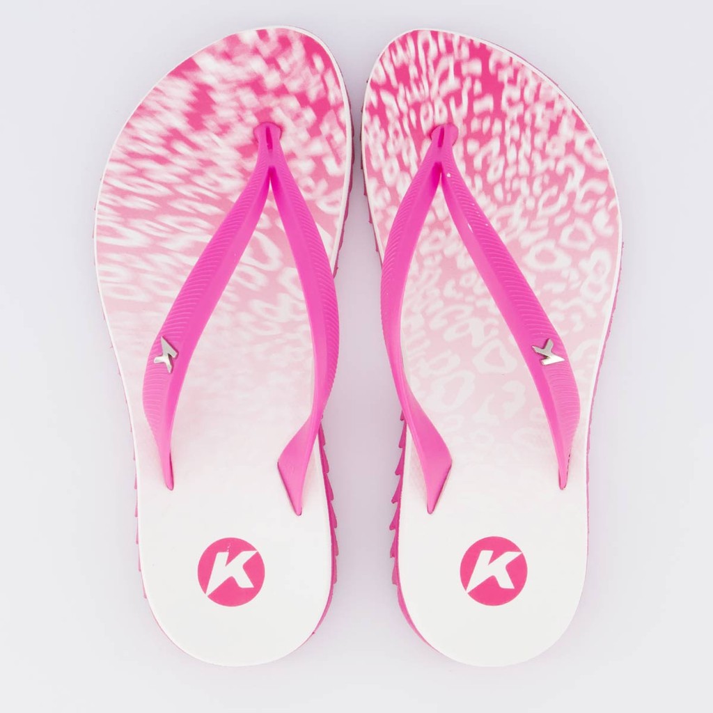 Chinelo Kenner Ibiza Onça Feminino Rosa em Oferta na Shopee
