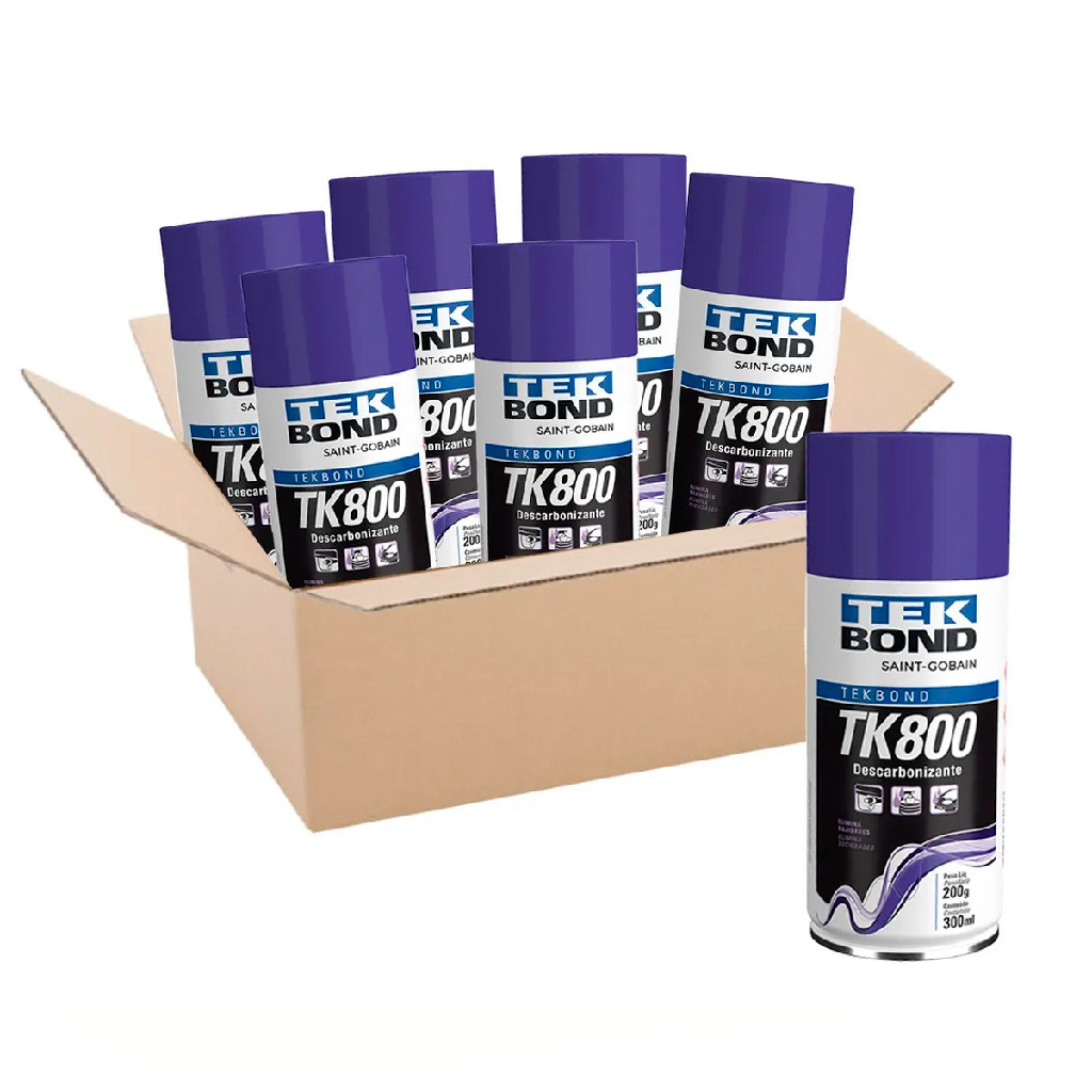 6 Un Descarbonizante Tk800 Para Carburador Automotivo 300ml em Oferta na Shopee