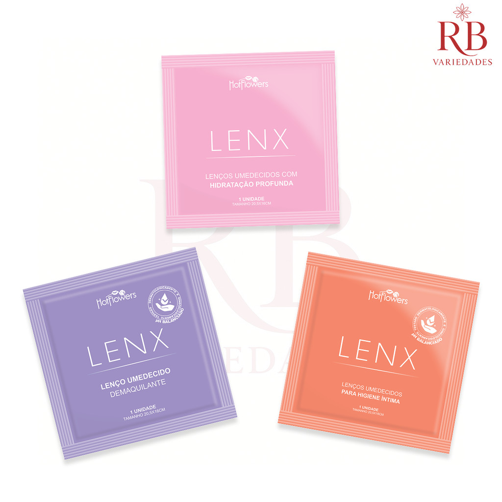 LENX 1 un - Lenço Umedecido