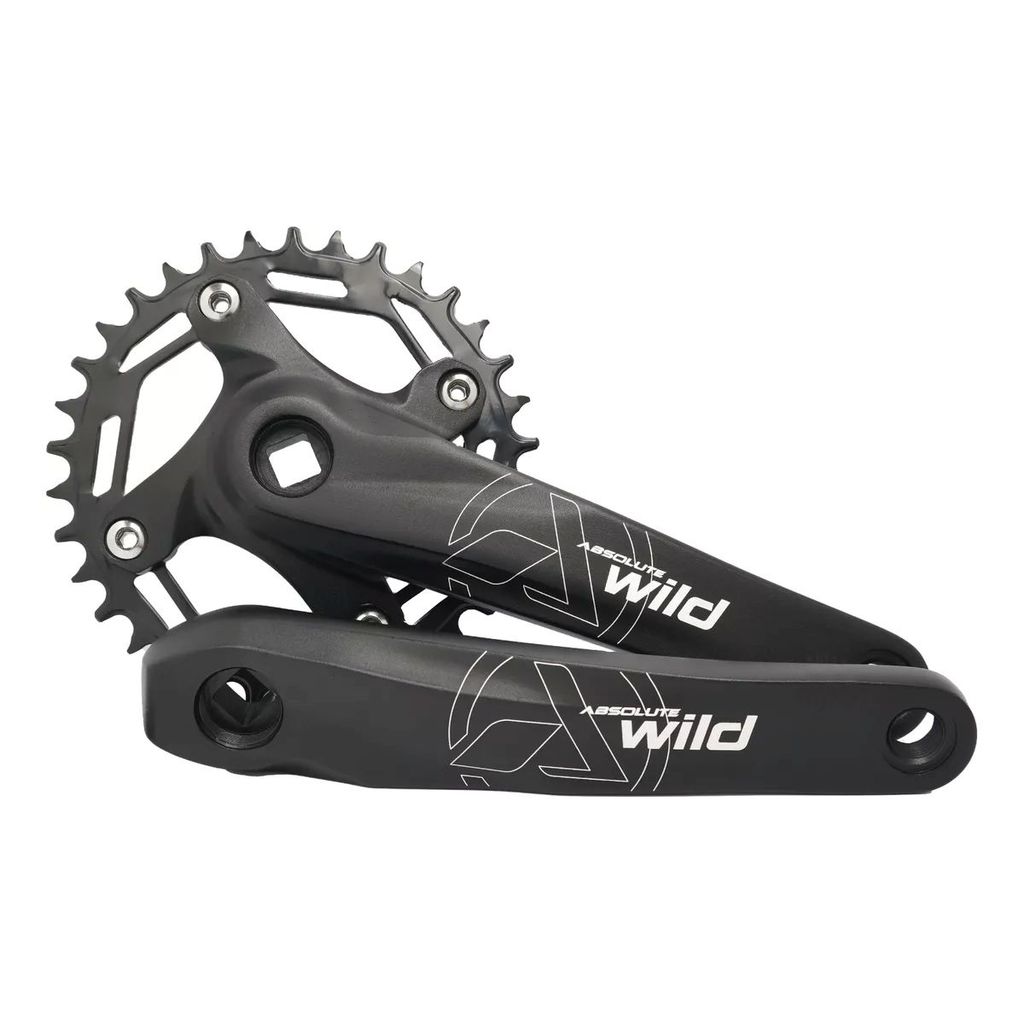 Pedivela Absolute Wild Mtb Coroa Single 34d Em Aço 175mm em Oferta na Shopee