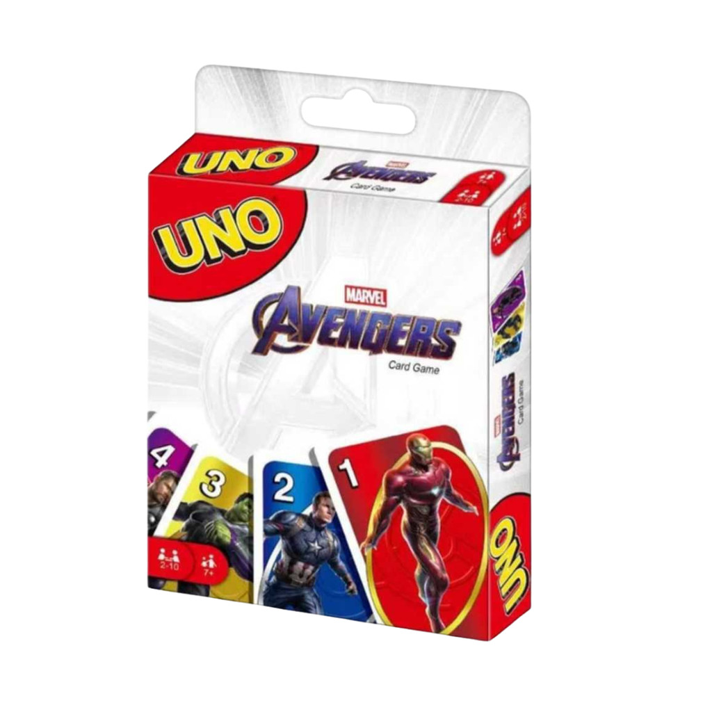 UNO Marvel Vingadores – Jogo de Cartas dos Heróis Avengers!