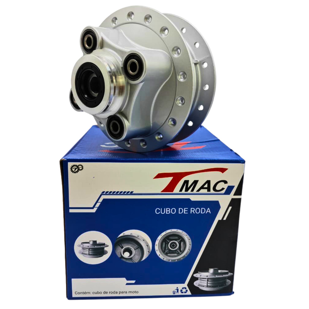 Cubo de roda traseiro para moto Cg 125 Today 90/94 Cg 125 Titan 95/99 Tmac