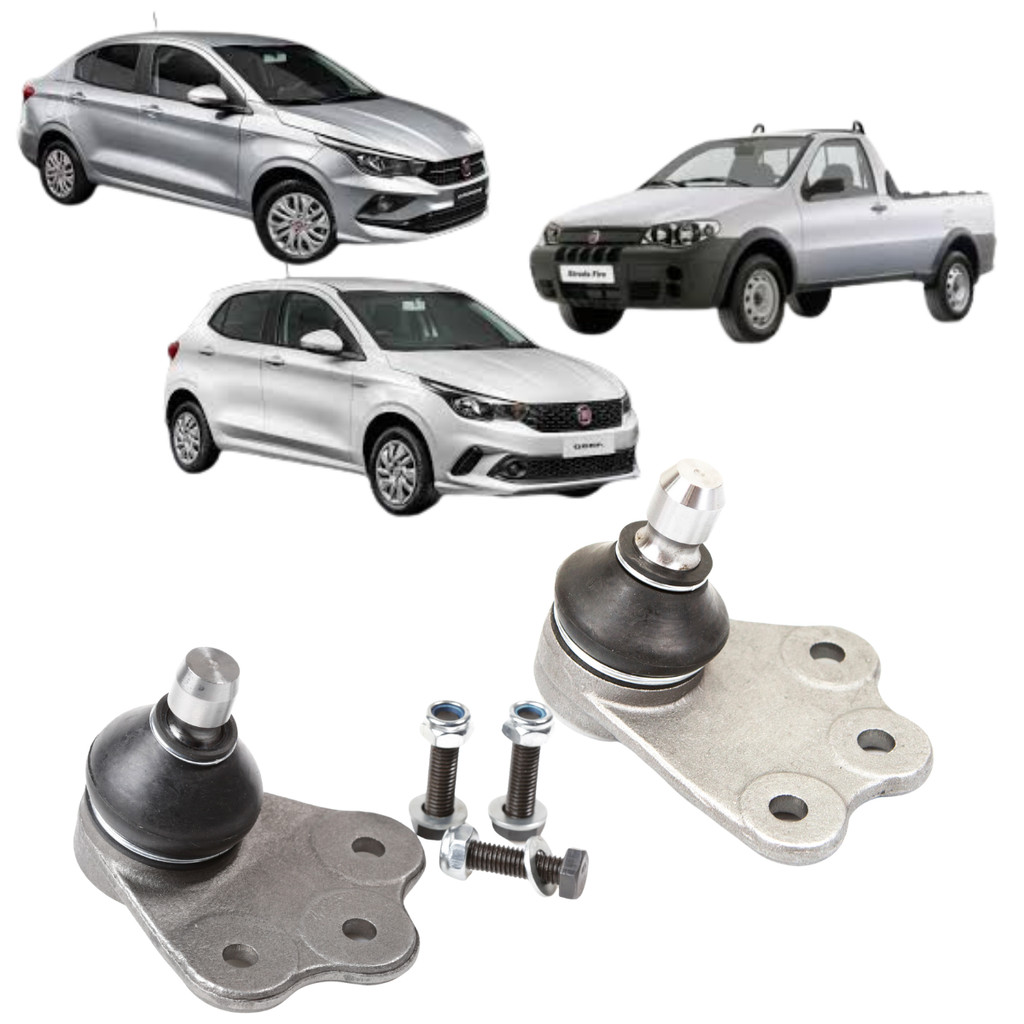 Kit Pivô Bandeja Dianteiro Direito Esquerdo Fiat Argo 1.3 8v 2018 2022 Cronos Strada em Oferta na Shopee