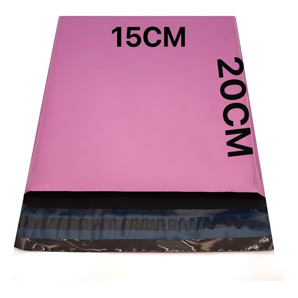 Envelope Saco Sedex Correios Inviolável 15x20 Rosa Bebê 100 Unidades em Oferta na Shopee