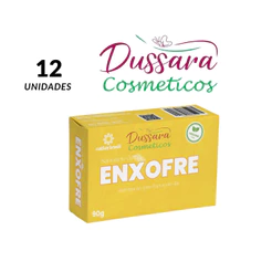 Sabonete barra 12 unidades enxofre