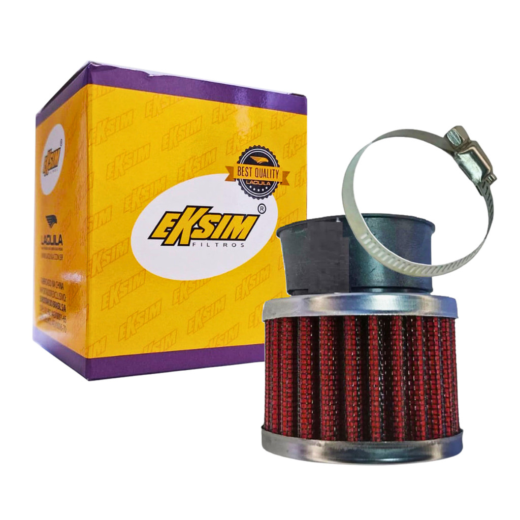 Filtro de Ar Esportivo Biz 100 / Biz 125 / Neo 115 / Traxx / Mobilete Eksim