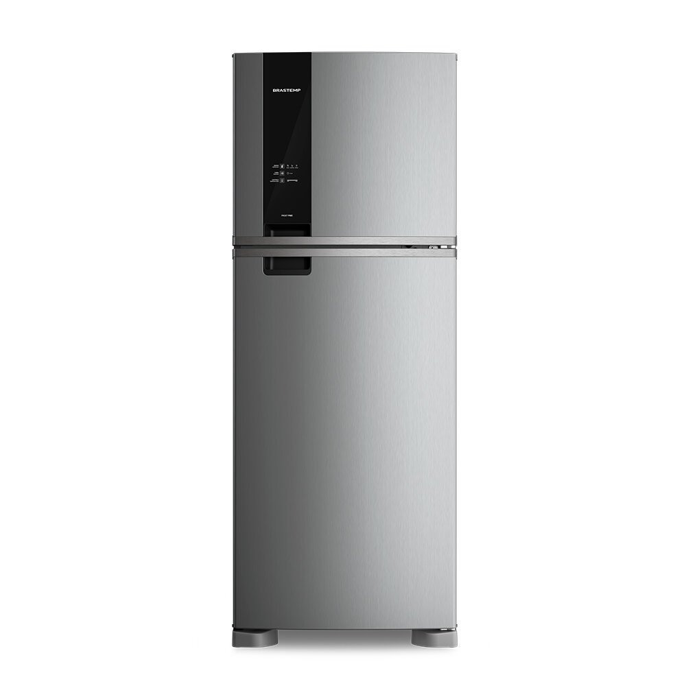 Geladeira Brastemp Frost Free Duplex A+++ 463 Litros Inox Fresh Box - BRM55FK