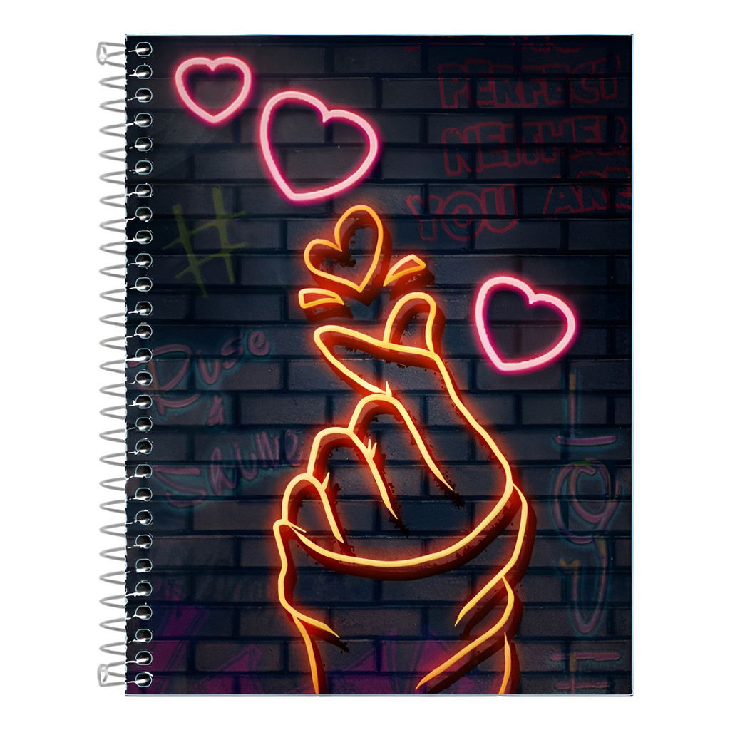 Caderno Escolar Kpop 1,10 ou 20 matérias capa dura em Oferta na Shopee
