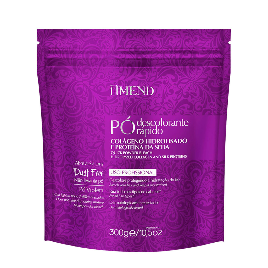 Amend Colágeno e Proteína da Seda - Pó Descolorante 300g em Oferta na Shopee