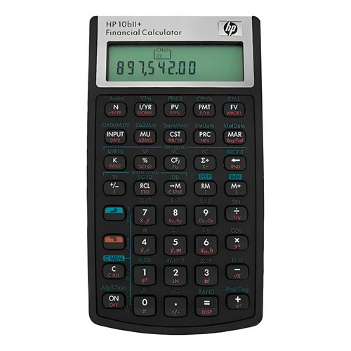 Calculadora Financeira Hp 10bll 12 Dígitos Cursos Tecnicos Preto