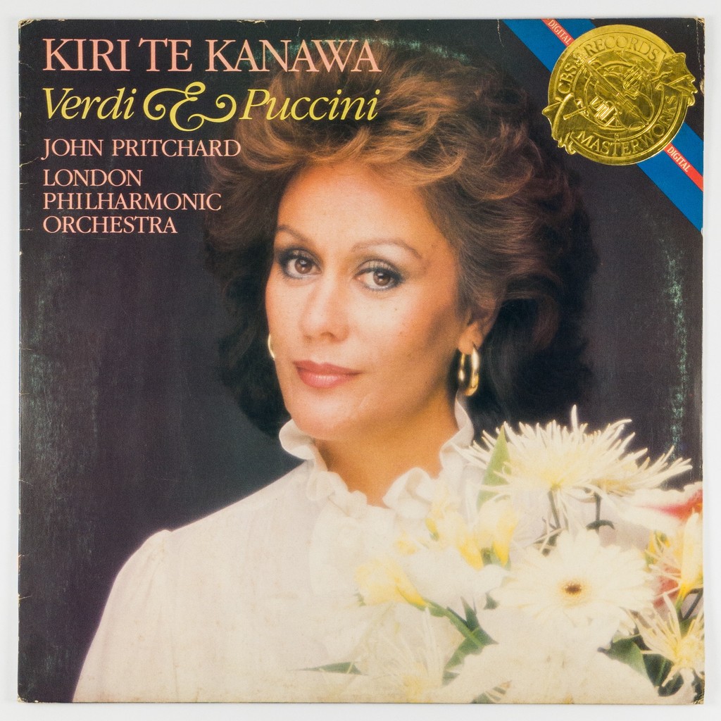 Disco Vinil LP Kiri Te Kanawa Verdi Puccini Pritchard D855