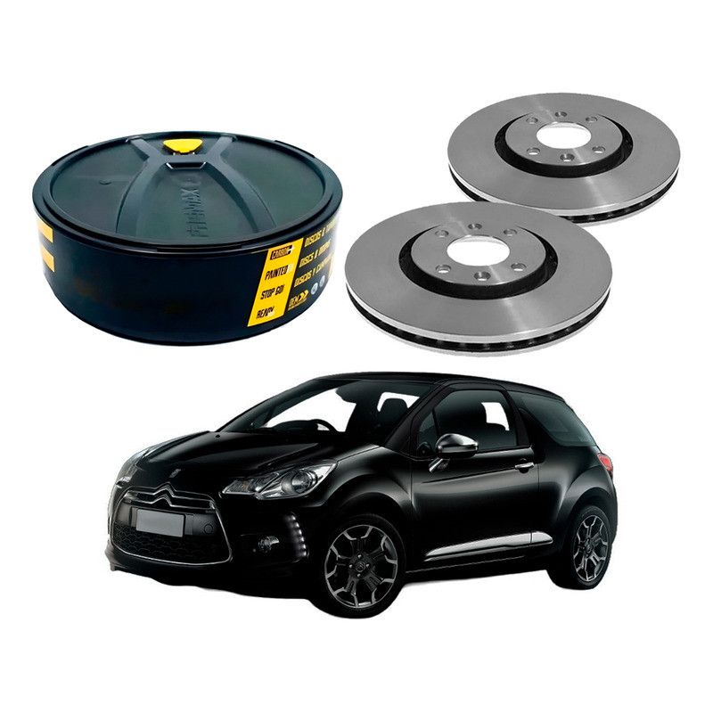 Disco Freio Dianteiro 283mm Citroën Ds3 1.6 2012 A 2016