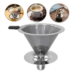 Filtro Coador De Café 102 Peneira Aço Inox Reutilizável