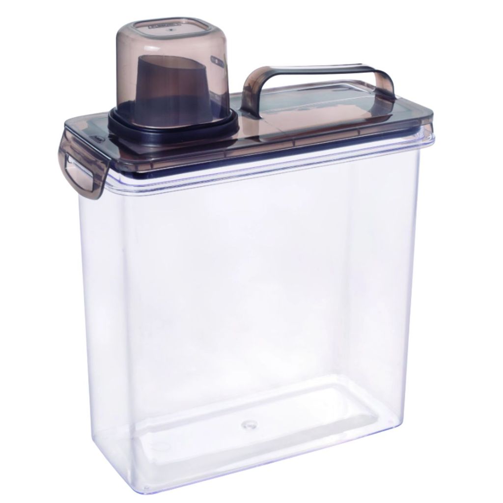 DISPENSER HERMETICO TAMPA DOSADORA ORGANIZADOR 3L PORTA SABAO LIQUIDO AMACIANTE CEREAL  RAÇÃO
