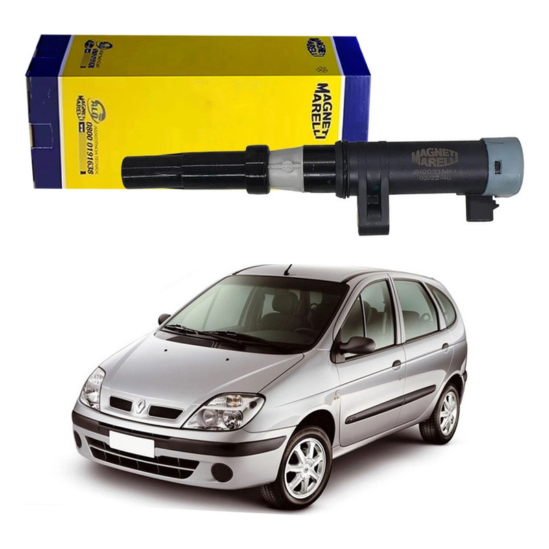 Bobina Ignição Marelli Scenic 1.6 16v K4m 2002 A 2010