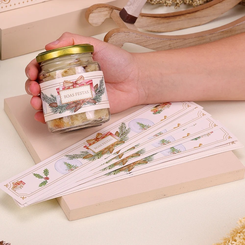 100 CINTA PARA MINI PANETONE CANDURA 5278 ( JANGO NATAL 2025 )